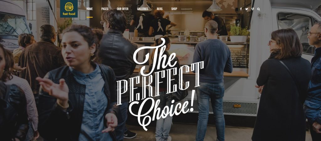 FOOD STAND & TRUCK CO Wuerzburg Restaurant Web Design
