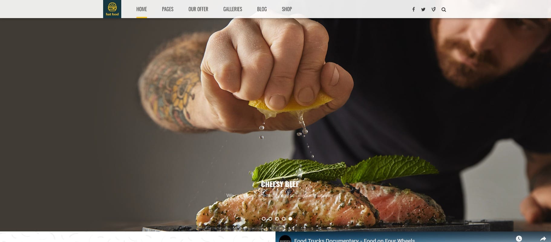 FOOD STAND & TRUCK CO Wuerzburg Restaurant Web Design