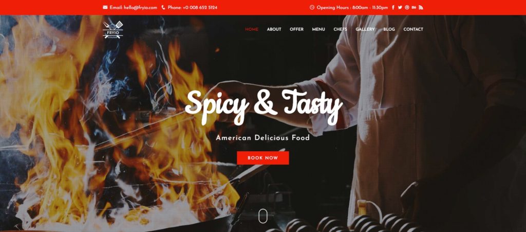 RESTAURANT WUERZBURG WEB DESIGN